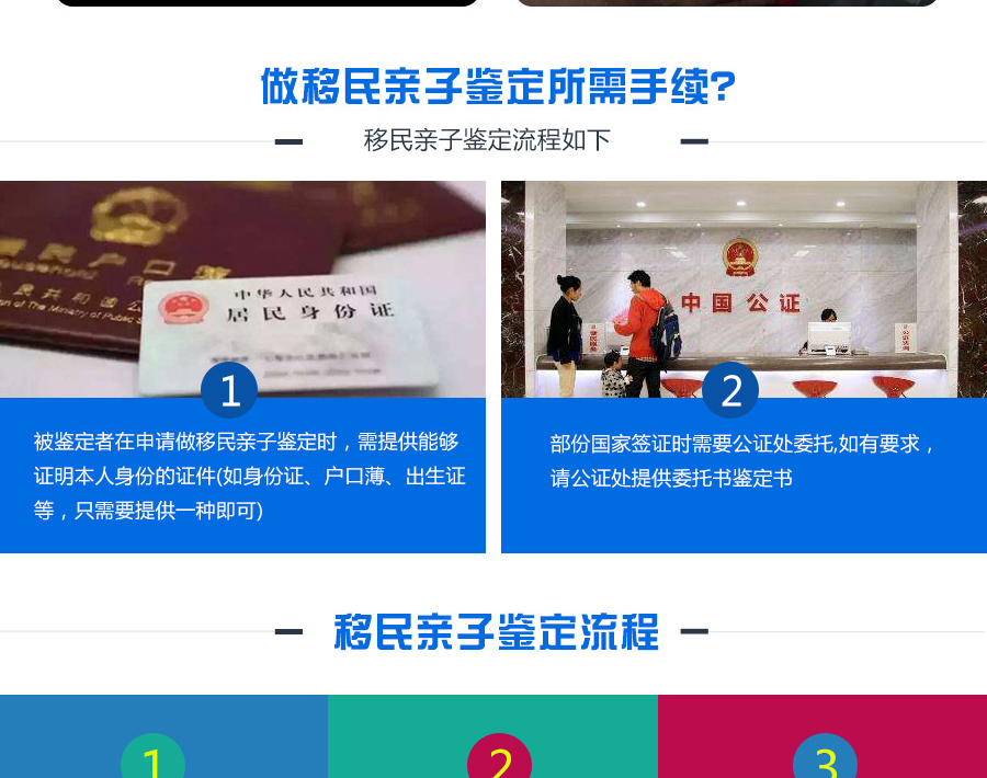 移民亲子鉴定