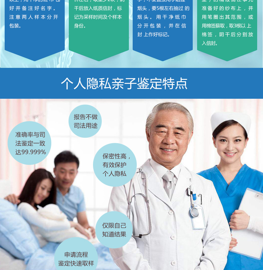 个人隐私亲子鉴定